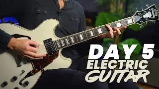 Electric Guitar Day 5 - The EASIEST Led Zeppelin Song on Guitar?
