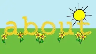 About- song to teach the sight word 