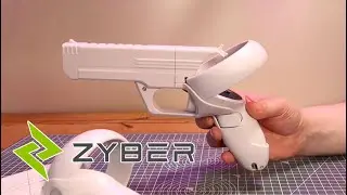 ZyberVR Gun Stock Game Extension for Oculus Quest 2 [REVIEW]