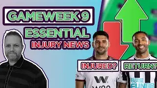 FPL Injuries | FPL Gameweek 9: Essential Injury News (MITROVIC, RASHFORD & WILSON)