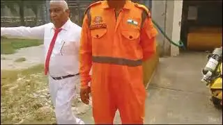 mock drill on ammonia Gas leakage at NTPC