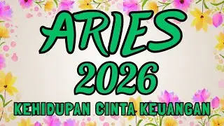 ARIES♈️PREDIKSI 2026 KEHIDUPAN CINTA KEUANGAN💫💖💰#aries #tarot  #zodiak #astrology #2026 #prediksi