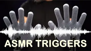 ASMR Deep Textures &ndash; Stress Ball, Spiked Gloves & Soft Clay Sounds (No Talking)