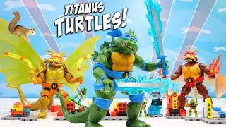 Godzilla X Teenage Mutant Ninja Turtles Kaiju in a Half Shell Deluxe Action Figure Collection Review