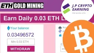 ETH GOLD MINING -New free Eth  cloud mining site 2020