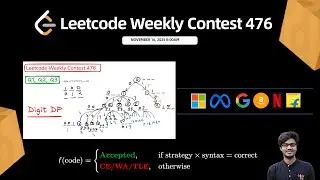 Leetcode Weekly Contest 476 | Q1, Q2, Q3, Q4 Solution Explained C++ | Brute Force, Digit | Watch 2X🚀