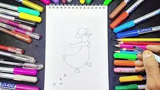 How to Draw Mini Drawing | Easy Step by Step Mini Art Tutorial for Beginners | Cute Mini Drawing
