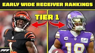 Early 2025 Wide Receiver Rankings | PFF Fantasy Podcast