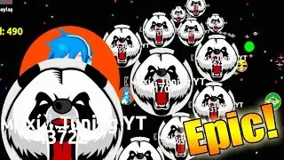 AGARZ.COM - INCREIBLE FAIL SERVER - VIRUS 120K - EPIC RECORD GAMEPLAY - MAXI TUNING