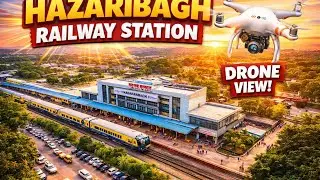 Hazaribagh Railway Station 🚉 | Stunning Drone View You&rsquo;ve Never Seen Before
