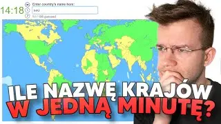 ILE KRAJÓW WYMIENIĘ W MINUTĘ?
