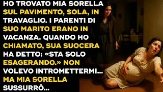 Era sola a terra, incinta. «Sta esagerando», disse la suocera. Ma lei mi sussurrò qualcosa…