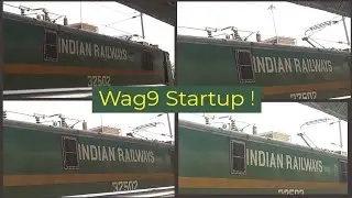 WAG9 Locomotive Startup