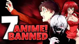 You Won't BELIEVE these 7 anime series are BANNED! | vaizen