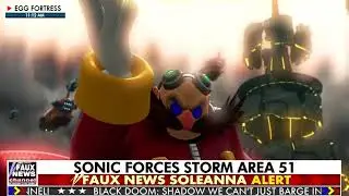 Sonic Forces Storm Area 51 - FAUX NEWS ALERT