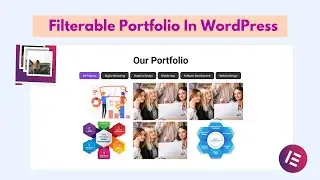 How to create Personal Filterable Portfolio | Make professional portfolio for your Client work.