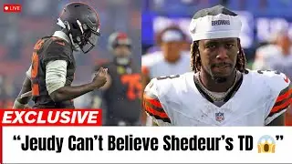 Jerry Jeudy SHOCKED After Shedeur Sanders Throws 60-Yard Touchdown!