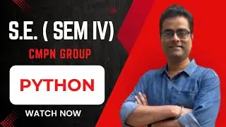 Second Year Engineering (Sem IV) - Python - #mumbaiuniversity #secondyearengineering