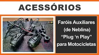 Faróis de Neblina para Motocicleta [UNBOXING]