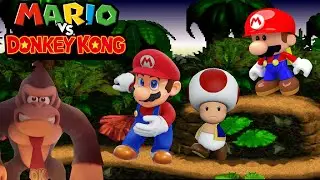 WE ON DK'S TURF NOW 🐵 | Mario vs. Donkey Kong (Switch) w/ Aiden - p2