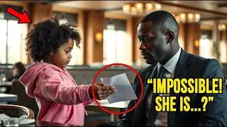 Black CEO Breaks Down After Little Girl Hands Him a Note at Dinner.