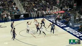 Nikola Jokic 36pts 20rbs! INCREDIBLE ENDING! 1st half Nuggets vs 08 Celtics