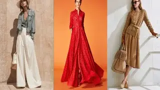 Best Fashion Trends 2025/26//Most Beautiful and Trendy Outfits for Ladies #fashionhub