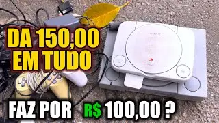 FUI ENQUADRADO NA FEIRA DO ROLO POR MOCHILEIRO CHEIO DOS GAMES