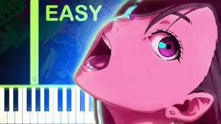 DAN DA DAN Opening - EASY Piano Tutorial