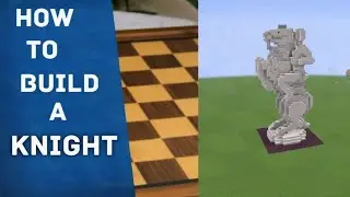 How to build a Knight in Minecraft|Minecraft Build Idea