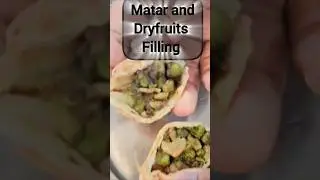 Matar and dryfruit samosa desi ghee ke. #shorts #viral #trending #minivlog #vlog #samosa #food