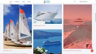Cruise Travel -Travel Agency Website Template TMT Brady Mansel