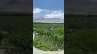 Chateau Mihope - View to Helan Mountains