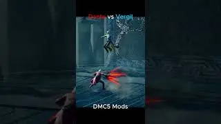 DMC3 Dante vs Vergil in DMC5 | DMC5 Mods #shorts