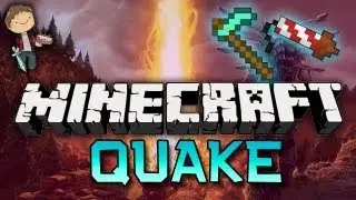 Minecraft: QUAKECRAFT PVP Mini-Game w/Mitch & Friends!
