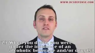 What Is The (a) Count For A DUI Charge in California? 23152a VC