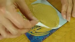 Raised 3D Stenciling with Ceracolors
