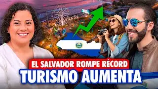 El Salvador rompe récord de Turismo ❤️👏🏼 Nayib Bukele celebra este logro histórico para el país
