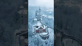 Самый красивый замок зимой