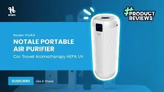 Review Notale Portable Air Purifier Car Travel Aromatherapy HEPA UV