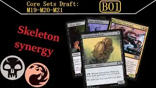 M19-M20-M21 Core Sets Draft #1 (BO1): Dragons and graveyard recursion