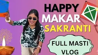Happy Makar Sankranti subhi ko 🪁🥰 be safe Vlog Challenge #vlog #viral #long Day2