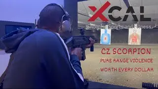 The CZ Scorpion Is Pure CHAOS at the Range #xcal 