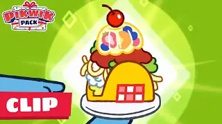Axel's Special Tacos  🎁✨  Pikwik Pack Season 1 Episode Clip Kip in the Caboose