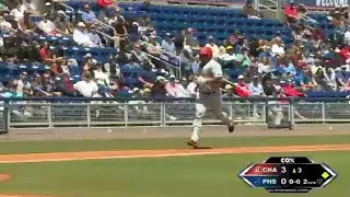 T.J. White whacks homer