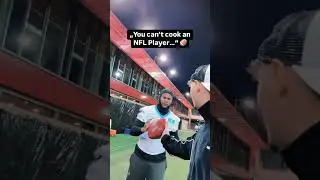 You can't cook an NFL Player #americanfootball #sports #sportsinterview