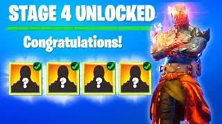 How To UNLOCK STAGE 4 Snowfall Skin (STAGE 4 KEY Locations) Fortnite Prisoner Skin