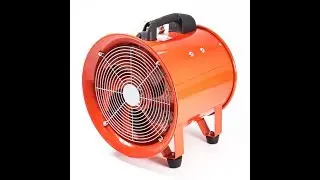 Explosion Proof Portable Exhaust Fan - Ventilation Diameter 11