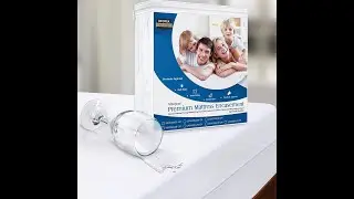 Utopia Waterproof Mattress Encasement. Premium Zippered Mattress Protector, Bed Bug, Dust Mite Proof