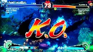 Super Street Fighter 4 Arcade Edition - online multiplayer part 1